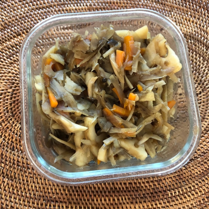 重ね煮!れんこんきんぴら